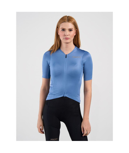 cyclisme Spiuk Femme Maillot MC Profit Summer Blue