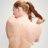 Fato de banho Natação Speedo Mulher de Allover Digital V-Back Azul/Coral