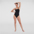 Bañador de Natación Speedo Endurance+ Thinstrap Negro Mujer