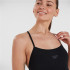 Bañador de Natación Speedo Endurance+ Thinstrap Negro Mujer