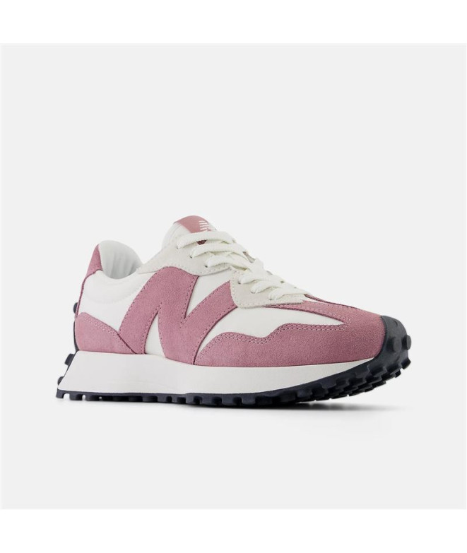 Chaussures New Balance Femme 327 Blanc/Rose