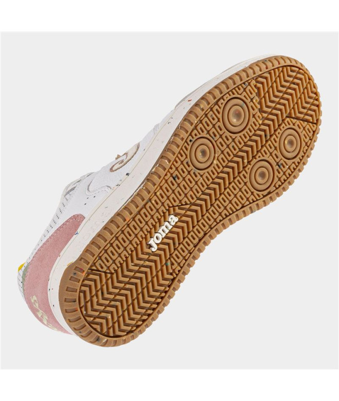 Chaussures Joma C.Flexys 2402 Blanc Rose Femme