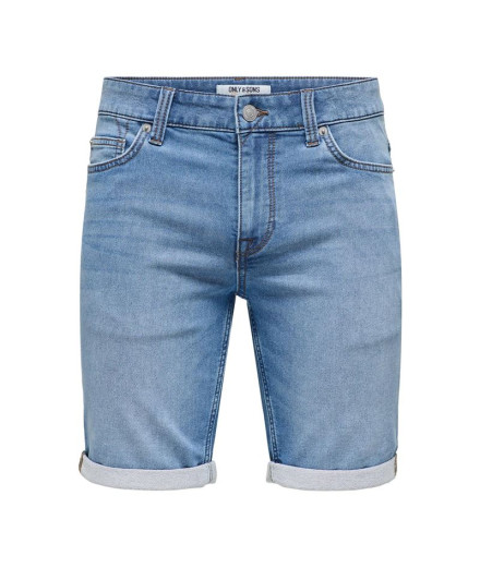 Pantalon Only & Sons Onsply Blue 8584 Blue Denim Homme