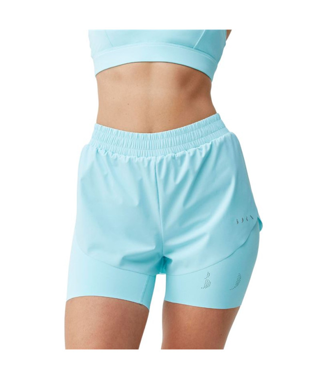 Mallas Born Living Yoga Bikila Azul Mujer