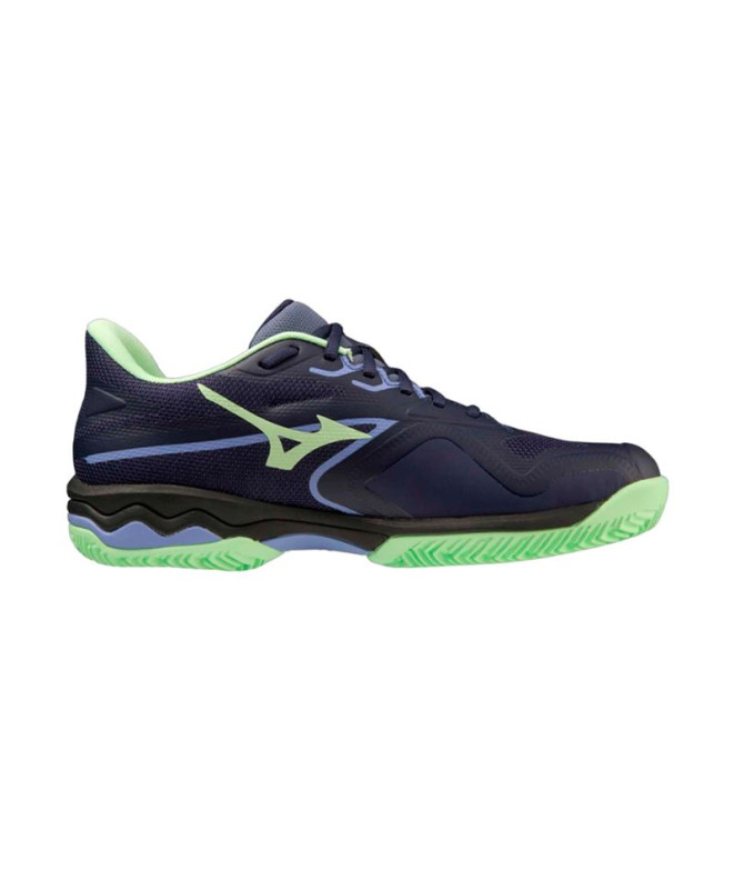 Zapatillas de Pádel Mizuno Wave Exceed Light 2 Padel Azul Hombre