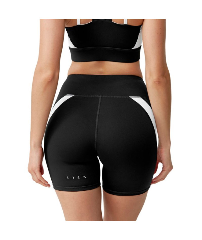 Malhas Yoga Born Living Latika Preto/Branco Mulher