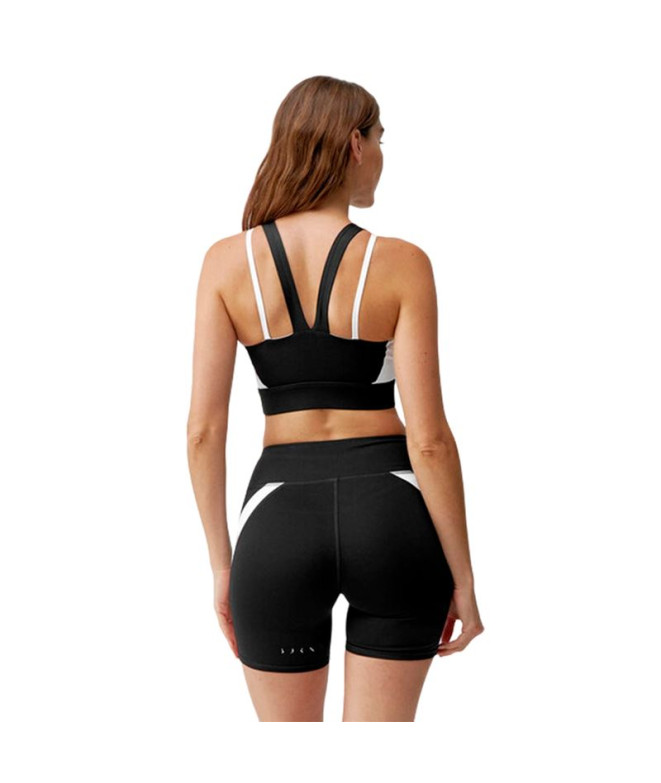 Haut Yoga Born Living Latika Noir/Blanc Femme