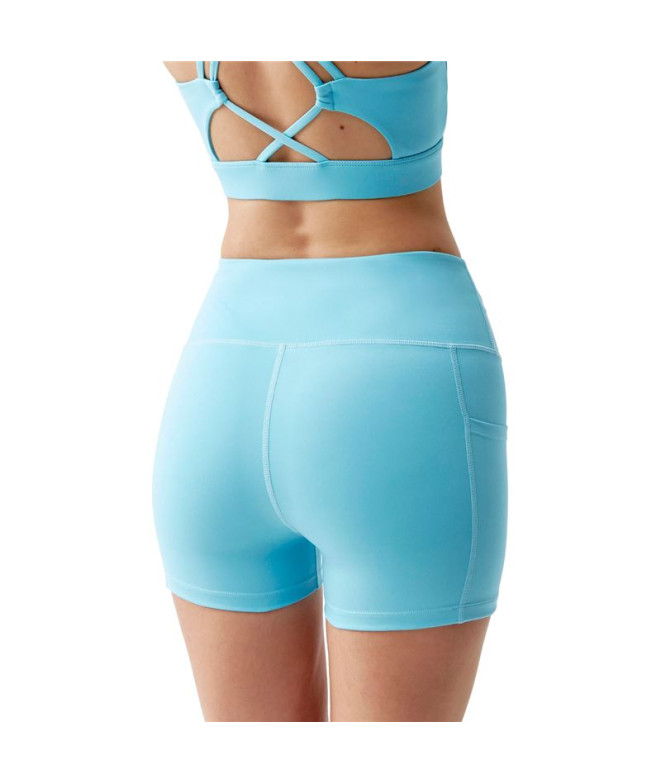 Collants Yoga Born Living Cira Bleu Femme