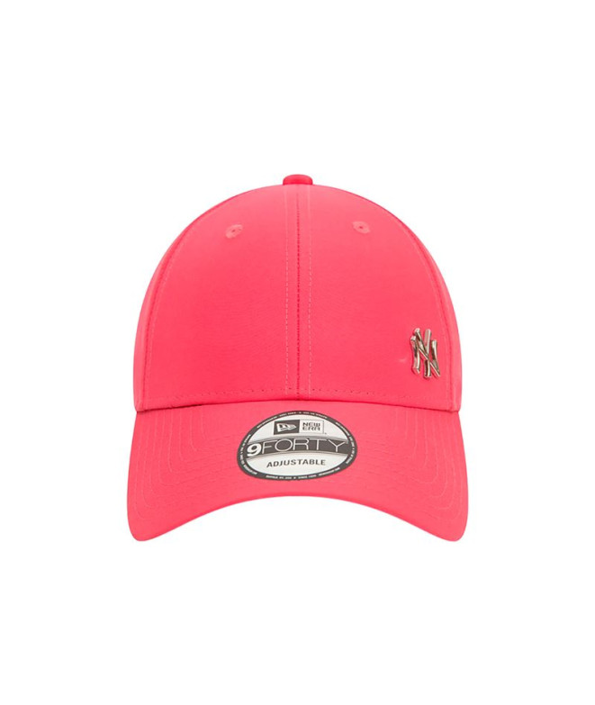 Gorra New Era New York Yankees Flawless 9FORTY Hombre Rosa