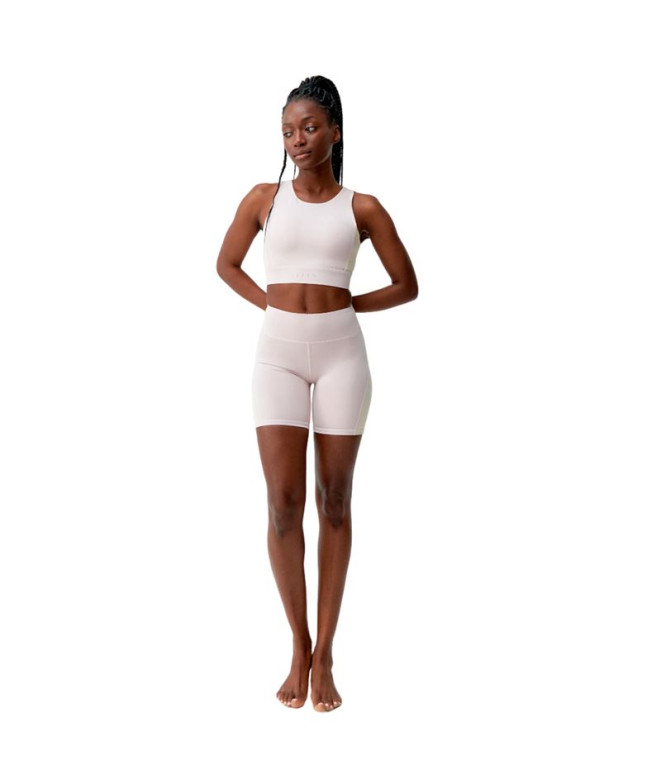 Top Born Living Yoga Latika Rosa Pastel Mujer