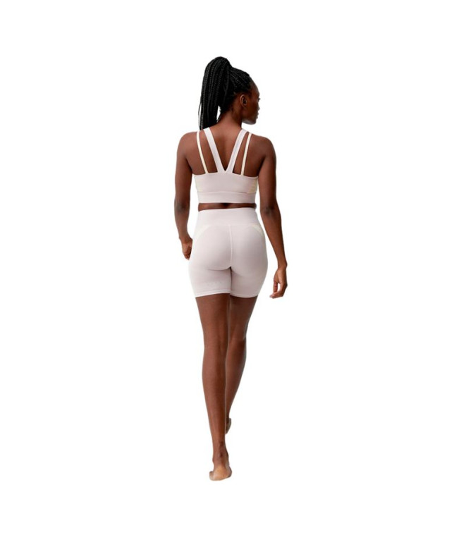 Top Born Living Yoga Latika Pastel Pink Mulher