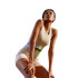 Top Born Living Yoga Kalinda Beige Mulher