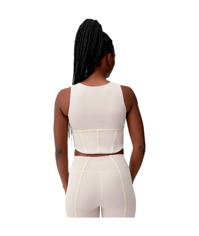 Top  Born Living Yoga Vani Rosa Pastel Mujer