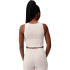 Top Born Living Yoga Vani Pastel Pink Mulher