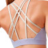Top Born Living Yoga Navani Bege/Lavanda Mulher