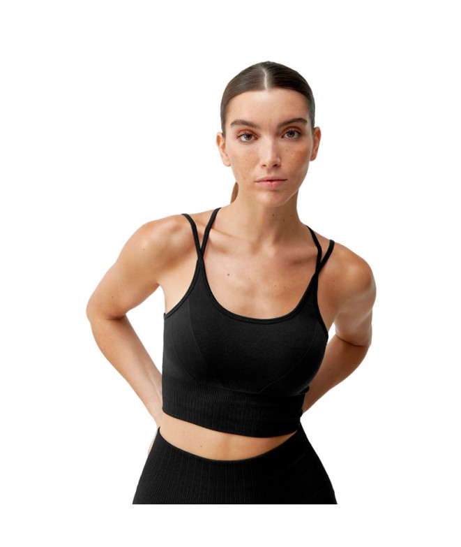 Top Born Living Yoga Dana Negro Mujer