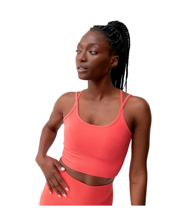 Top Born Living Yoga Dana Coral Mujer