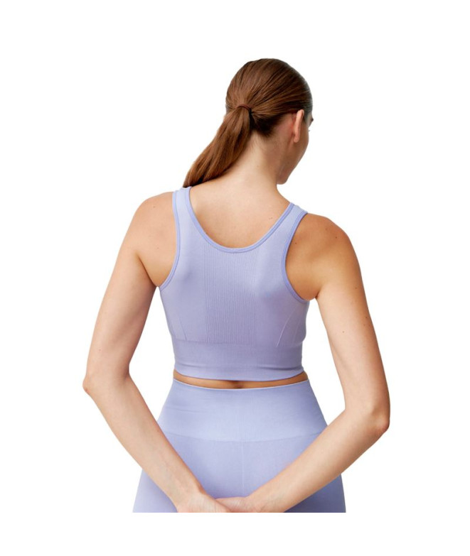 Top Born Living Yoga Urdhva Lavender Mulher