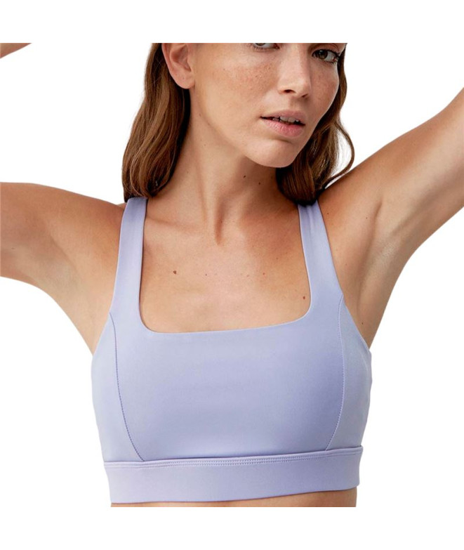 Top Born Living Yoga Padma 2.0 Lavanda /Beige Mujer