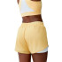 Calça Born Living Yoga Padma 2.0 Amarelo/Branco Mulher