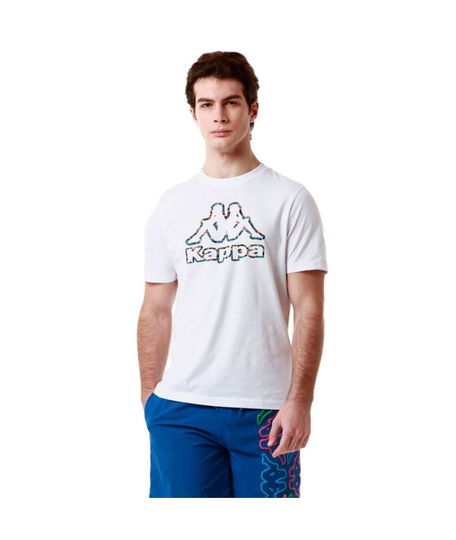 Camiseta Kappa Fario Graphik Blanco