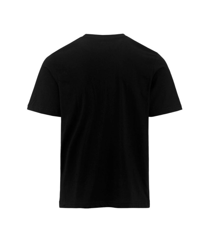 Camiseta Kappa Fario Graphik Preto Homem