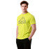 T-shirt Kappa Fario Graphik Jaune Homme