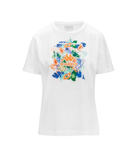 Camiseta Kappa Frienda Graphik Blanco