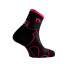 Chaussettes de Lurbel Terre Trois Noir/Fuchsia