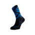Chaussettes de Lurbel Distance Iti Cinq Noir/Bleu Royal