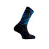Meias de Lurbel Distance Iti Five Preto/Azul Royal