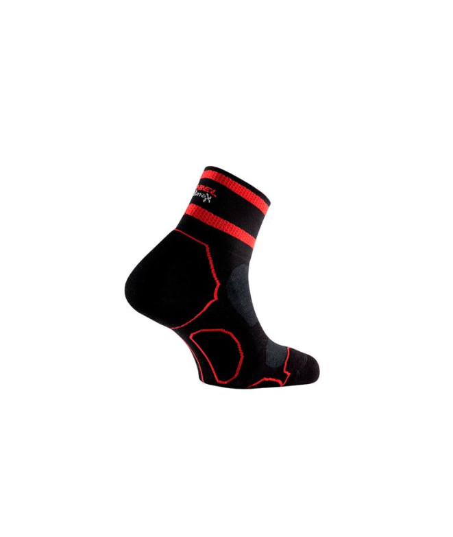 Meias de Lurbel Desafio Spirit Four Preto/Vermelho