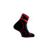 Meias de Lurbel Desafio Spirit Four Preto/Vermelho