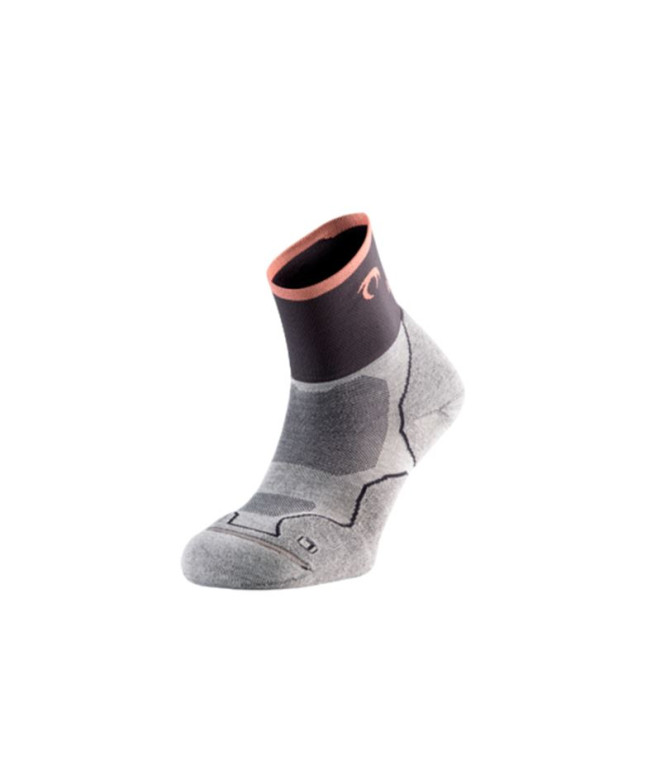 Chaussettes de Lurbel Desafio Four Ice Grey/Coral