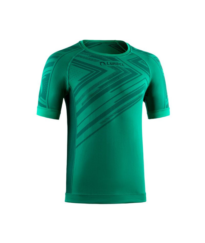 Camiseta de Trail Lurbel Samba Iti Short Sleeves Hombre Verde/Negro