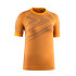 Camiseta de Trail Lurbel Samba Iti Manga Curta Mulher Amarelo/Marengo