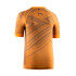 Camiseta de Trail Lurbel Samba Iti Manga Curta Mulher Amarelo/Marengo