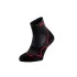 Calcetines de Trail Lurbel Desafio Three Negro/Rojo