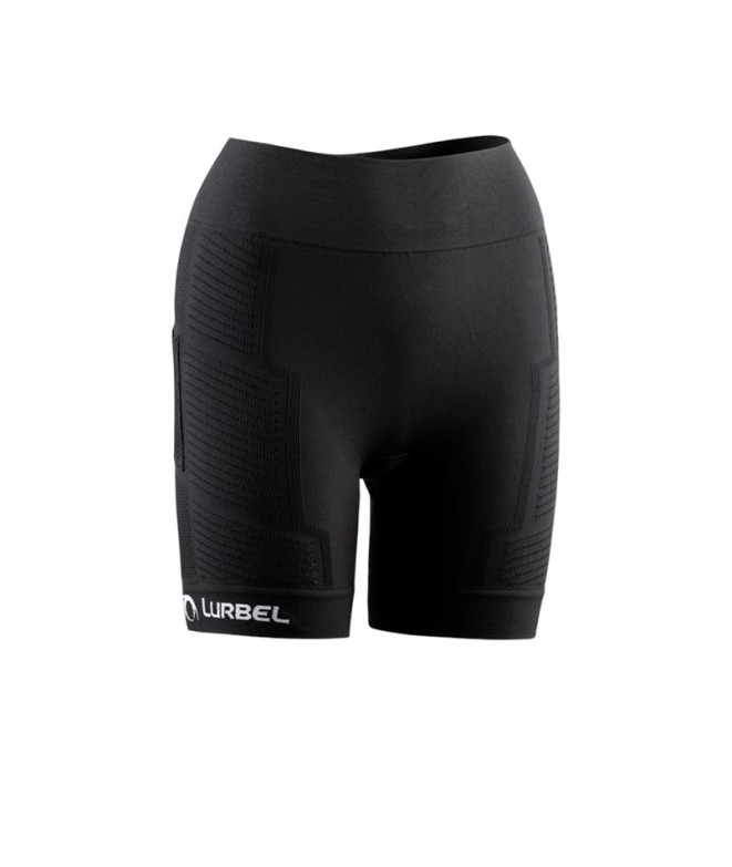 Collants de Trail Lurbel Spirit Shorts Femme Black