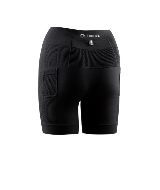 Collants de Trail Lurbel Spirit Shorts Femme Black