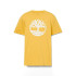 T-shirt Timberland Kennebec River Tree Logo Manches courtes Mimosa Homme