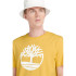 T-shirt Timberland Kennebec River Tree Logo Manches courtes Mimosa Homme