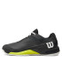Sapatilhas de Tênis Wilson Rush Pro 4.0 Clay Homem Preto/Branco/Amarelo