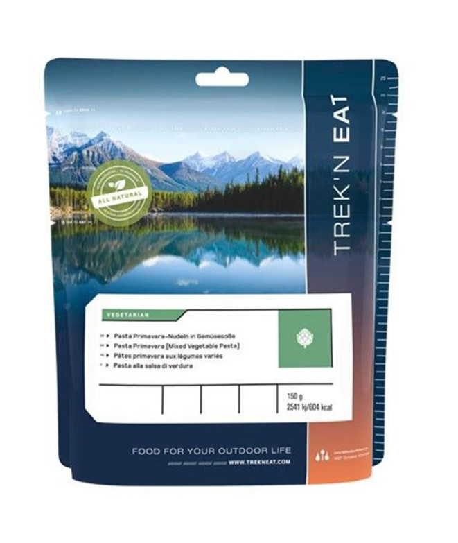 Pasta primavera 150 Gr Trek'n Eat