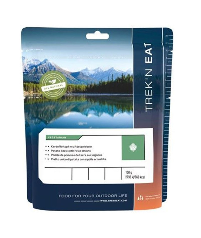 Batata estufada com cebola 150Gr Trek'n Eat