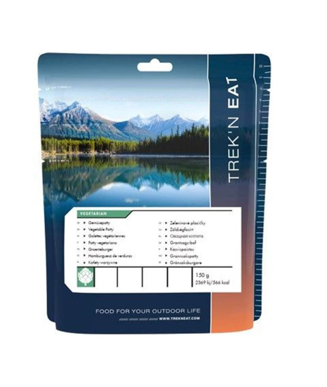 Hambúrguer vegetariano Trek'n Eat
