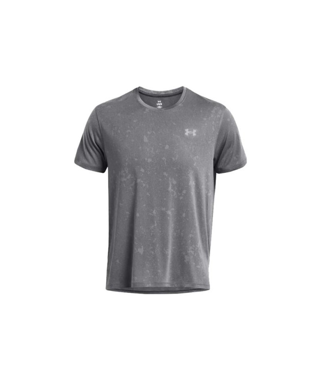 Camiseta Running Under Armour Homem por Launch Splatter Grey