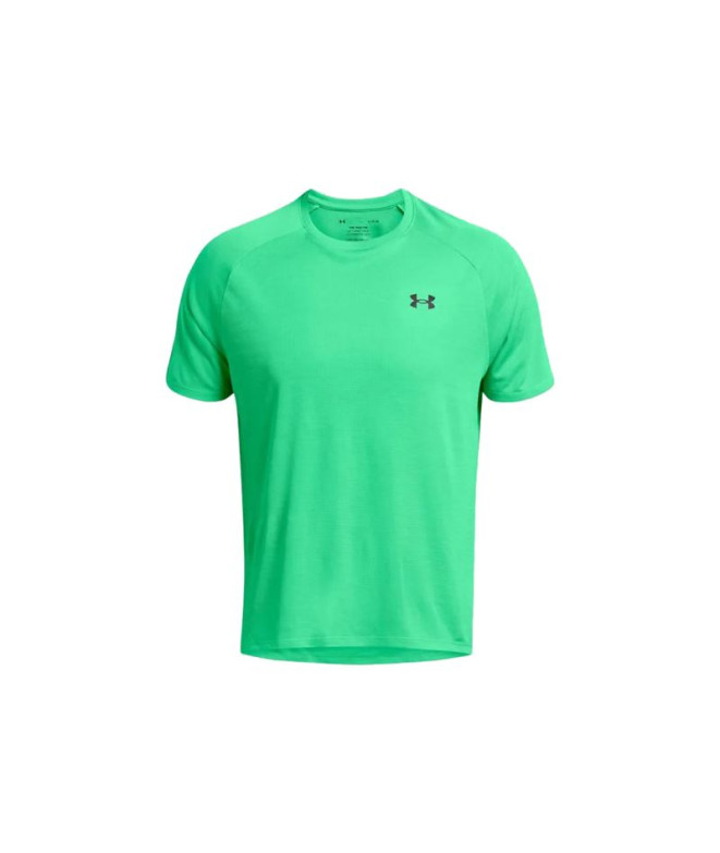 Camiseta de Fitness Under Armour Tech Textured Hombre Verde