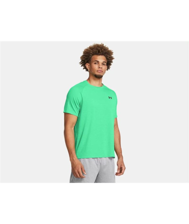 T-shirt Fitness Under Armour Homme de Tech Vert...