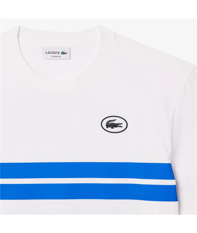 Camiseta Lacoste Cols Roules Homem